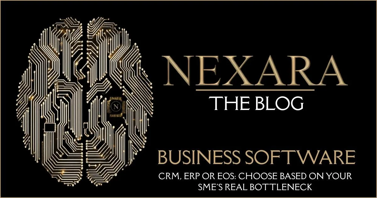 CRM, ERP or EOS: Choose Based on Your SME's Real Bottleneck